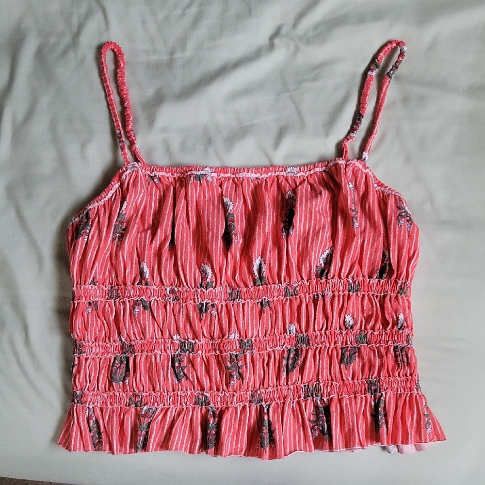 Free People We The Free Dolce Vita smocked tank top